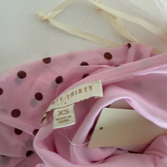 POLKA STRAPLESS TOP - Picture 3 of 5